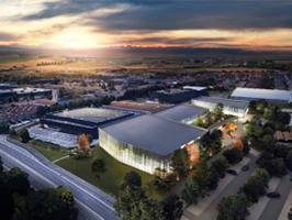 Le futur complexe sportif et culturel de Cormontreuil 