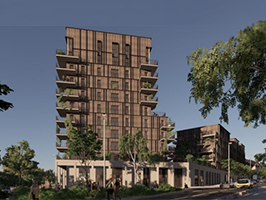 Le projet immobilier Linkcity CDC Habitat Grand Ouest et 3F Normanvie à Caen 