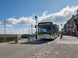 Bus du réseau de transport Lila Presqu’île 