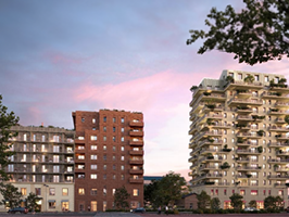 Le futur immeuble Time à Saint-Denis 