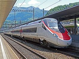 image de TGV en gare 